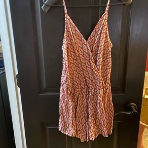 Spaghetti strap romper